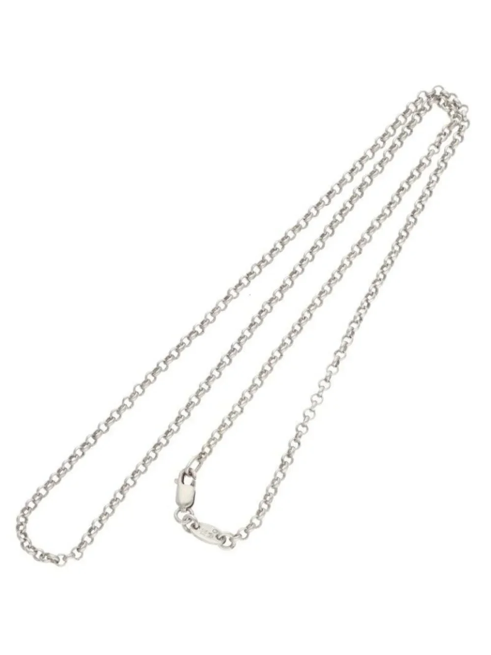 Chrome Hearts Neckchain Roll Chain Silver Necklace
